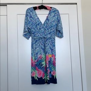 NWT Lilly Pulitzer patterned cotton dress, Small